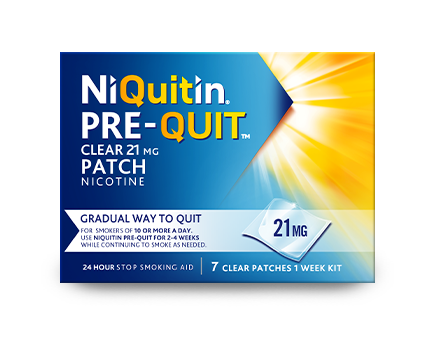 NiQuitin Patch Pre-Quit - Help you to quit smoking