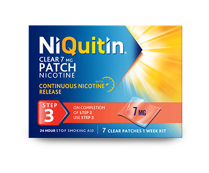 NiQuitin Patch Step 3 - Help you to quit smoking